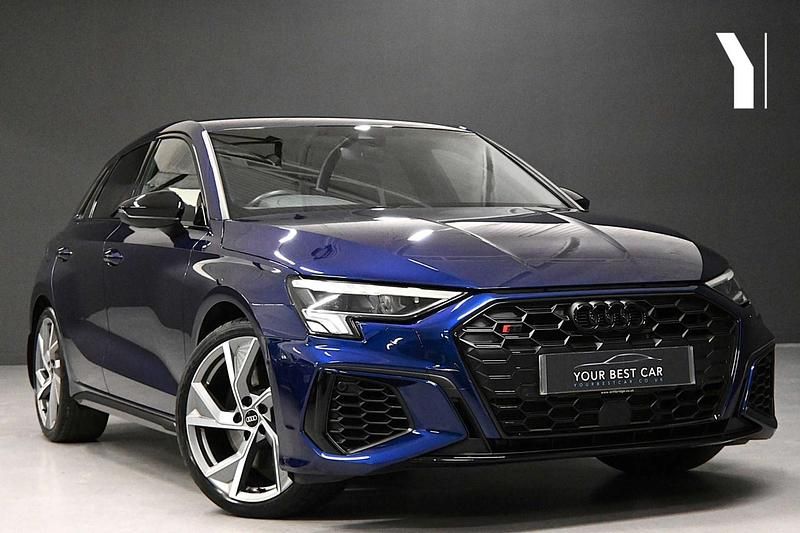Blue Used 2024 Audi S3 Sportback Black Edition Hatchback | £37,577 (A bit pricey) - Image 1/4
