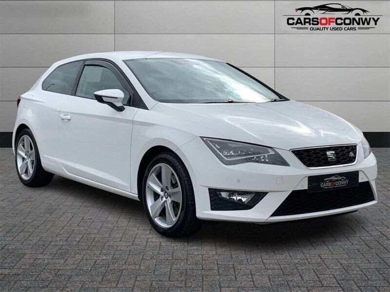 White Used 2014 Seat Leon FR Sport Coupe | £8,995 (Fair price) - Image 1/4