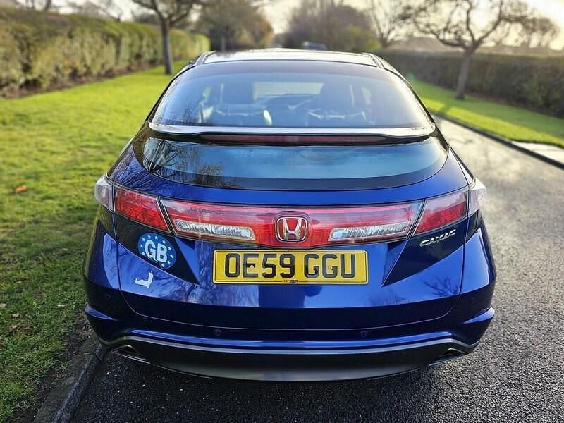Used Honda Civic EX 138 HP (101 kW) 2010 Blue Hatchback