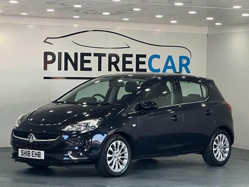 Used Vauxhall Corsa 90 HP (66 kW) 2018 Blue Hatchback