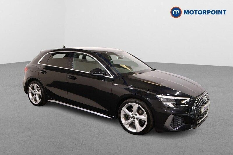 Black Used 2020 Audi A3 S-Line Hatchback | £19,349 (Fair price) - Image 1/4
