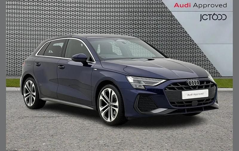 Used Audi A3 S-Line 113 HP (83 kW) 2025 Blue Hatchback