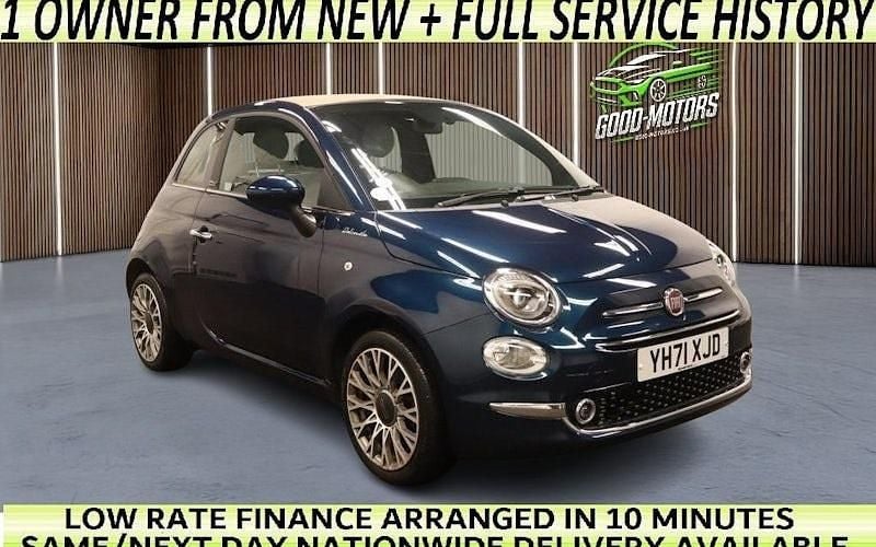 Used 2023 Fiat 500C Dolcevita Cabriolet | £9,577 (Super price) - Image 1/2