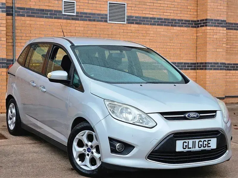Begagnad Ford C-MAX Zetec 115 HK (84 kW) 2011 Silver Minibuss