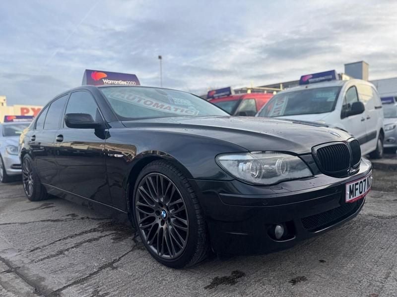Used BMW 740 Sport Line 2007 Black Sedan