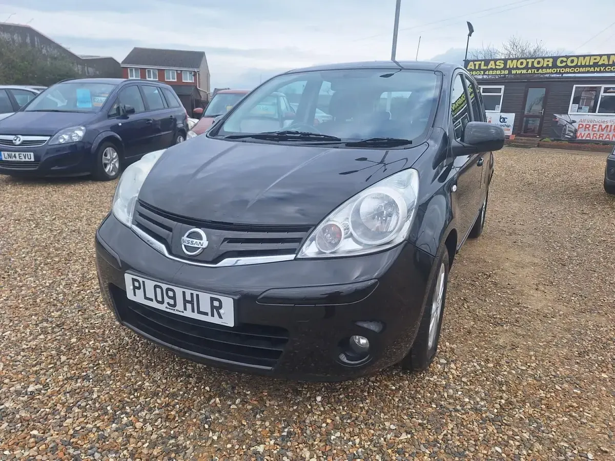 Used Nissan Note Acenta 2009 Black Hatchback