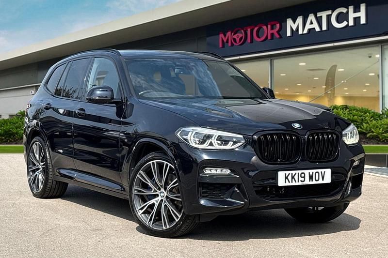 Black Used 2019 BMW X3 M Sport SUV | £19,990 (Fair price) - Image 1/4
