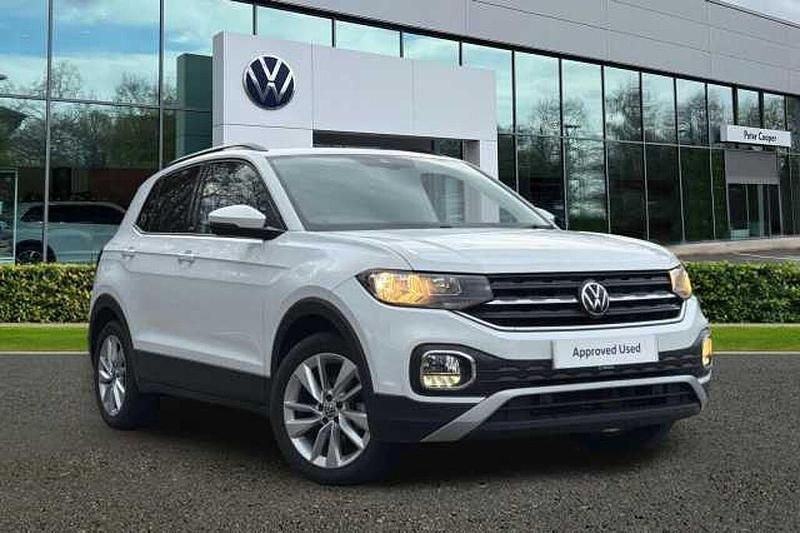 White Used 2021 VW T-Cross Active SUV | £15,791 (Fair price) - Image 1/4
