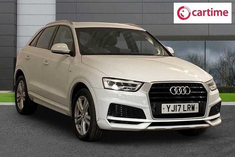 Begagnad Audi Q3 S-Line 150 HK (110 kW) 2017 Vit SUV