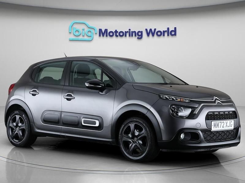 Grey Used 2022 Citroën C3 PureTech Hatchback | £9,000 (Good price) - Image 1/4