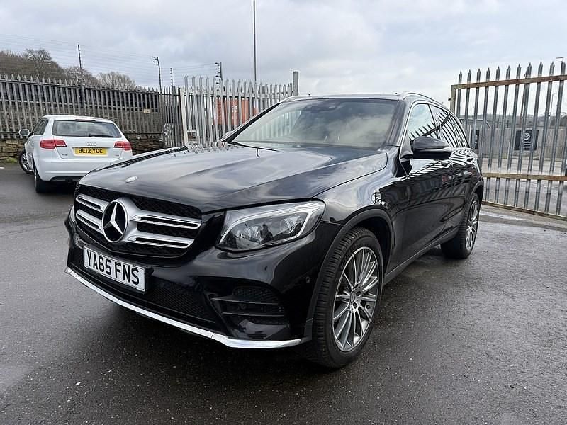 Used Mercedes GLC250 AMG Line Premium 204 HP (150 kW) 2015 Black SUV