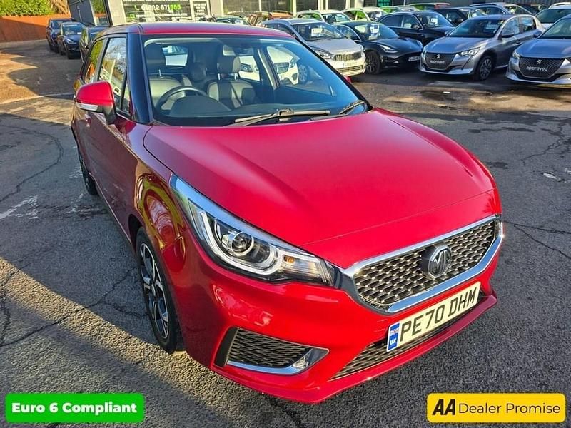 Usado MG MG3 Exclusive 106 HP (77 kW) 2020 Vermelho Citadino