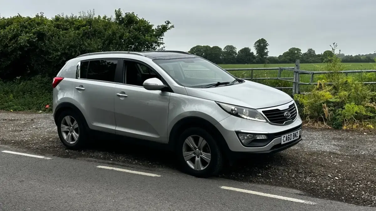 Używany Kia Sportage 114 KM (83 kW) 2011 Srebrny SUV