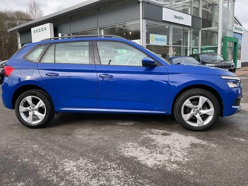 Used Skoda Kamiq SE 115 HP (84 kW) 2021 Energy blue SUV