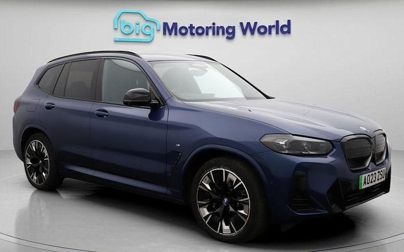 Blue Used 2023 BMW iX3 M Sport SUV | £34,700 (A bit pricey) - Image 1/4