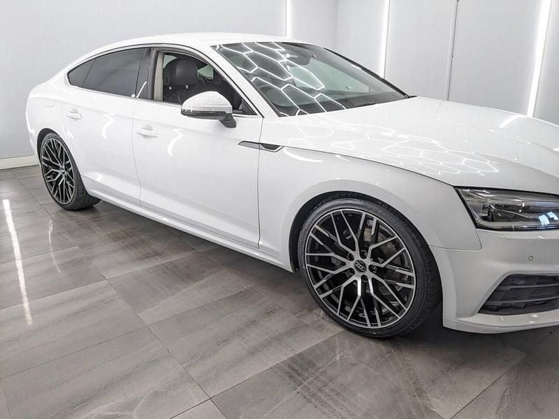 Used Audi A5 Sportback Prestige 190 HP (139 kW) 2017 White Hatchback