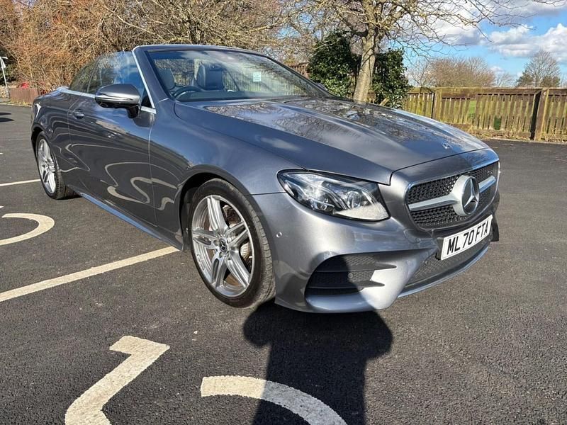 Grey Used 2020 Mercedes E220 AMG Line Premium Cabriolet | £22,495 (Fair price) - Image 1/4