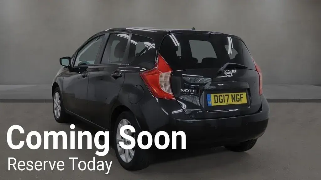 Used Nissan Note Acenta Premium 98 HP (72 kW) 2017 Black Hatchback