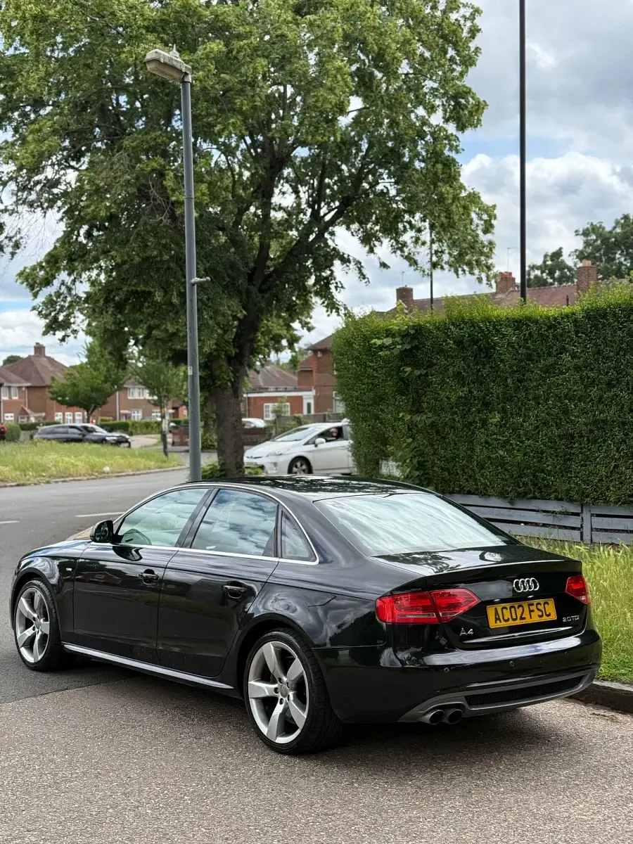 Used Audi A4 S-Line 2008 Black Sedan