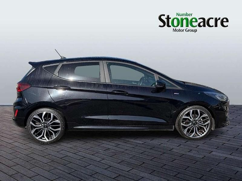Used Ford Fiesta ST-Line X 125 HP (91 kW) 2023 Black Hatchback