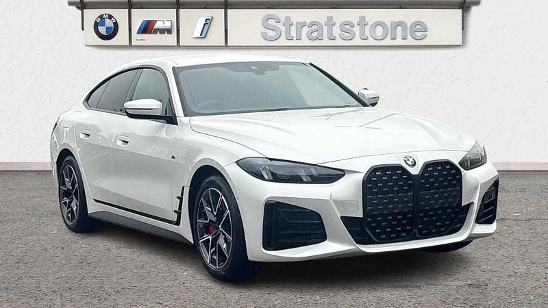 White Used 2025 BMW 420 Gran Coupé M Sport Coupe | £37,495 (Fair price) - Image 1/4