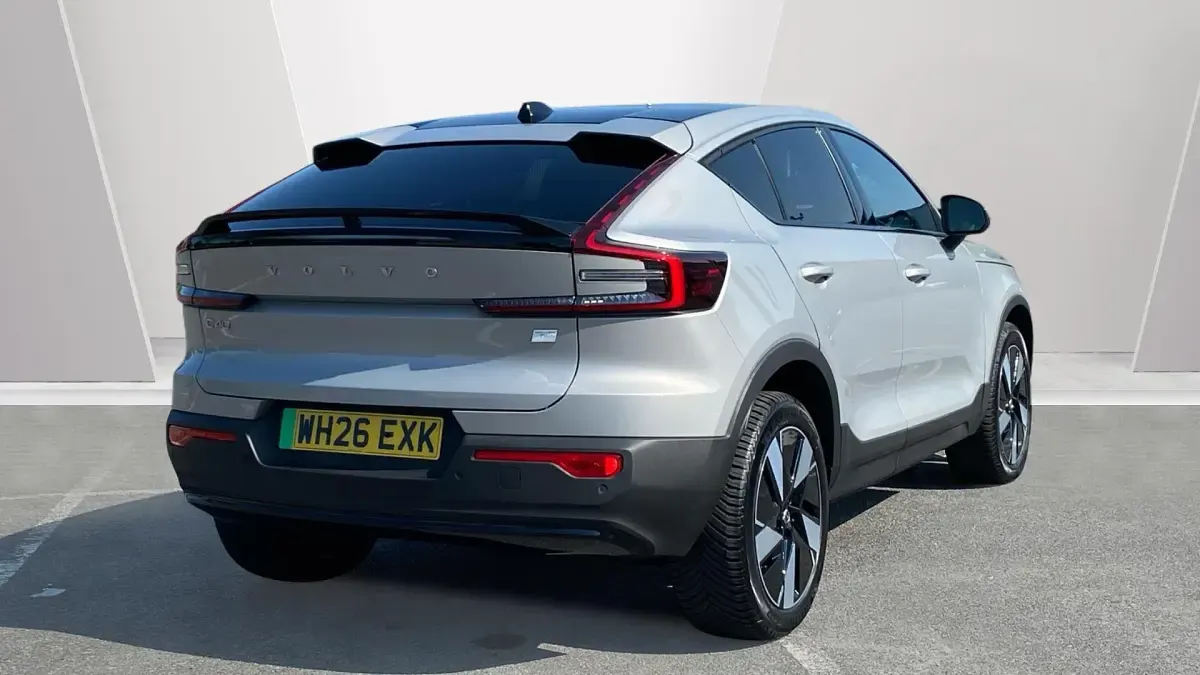 New Volvo C40 Plus 300 kW (408 HP) 2026 Special metallic  silver dawn SUV