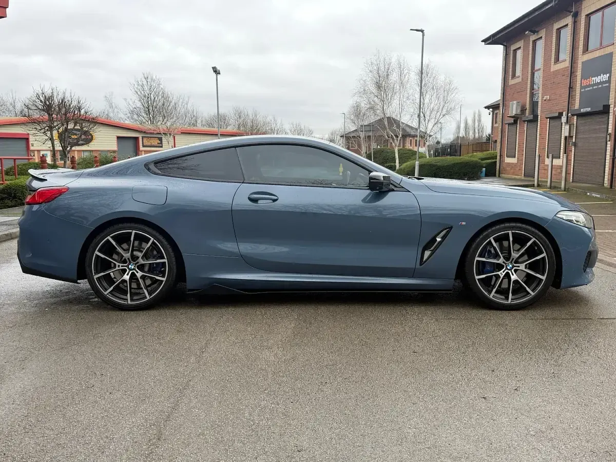 Used BMW 840 Coupé 2018 Blue Coupe