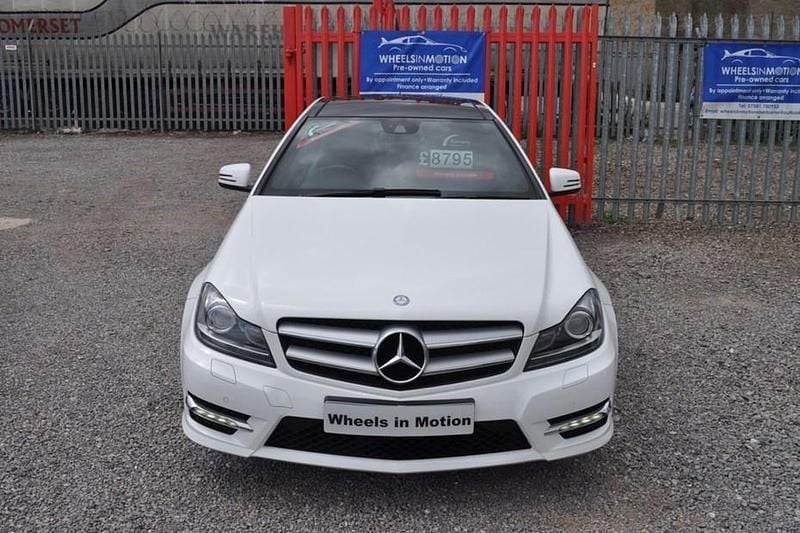 White Used 2015 Mercedes C250 Sport Edition Coupe | £8,795 (Super price) - Image 1/1