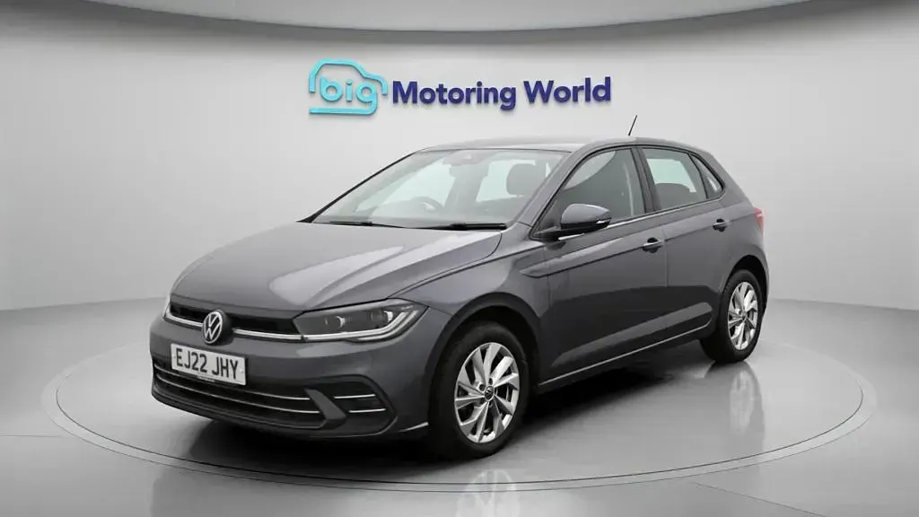 Used VW Polo Style 95 HP (69 kW) 2022 Grey Hatchback