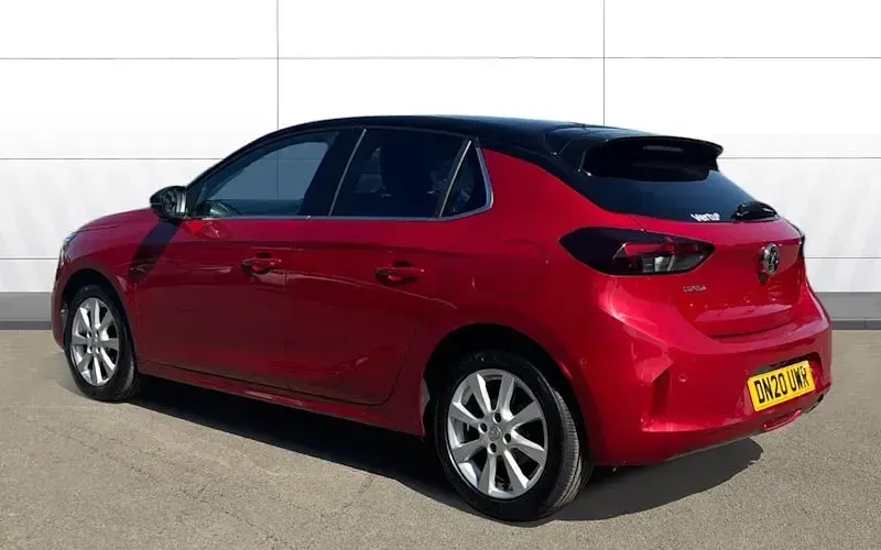 Used Vauxhall Corsa Elite 101 HP (74 kW) 2020 Red Hatchback