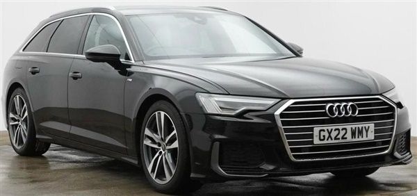 Black Used 2022 Audi A6 S-Line Estate | £35,880 - Image 1/1