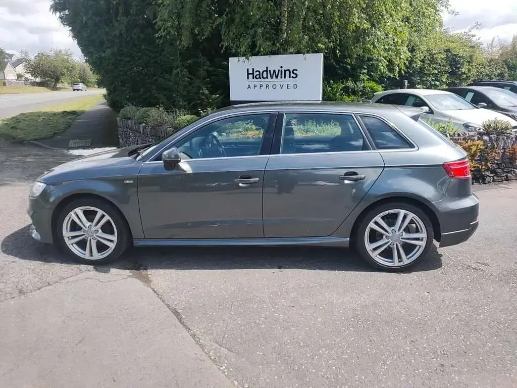 Used Audi A3 S-Line 113 HP (83 kW) 2019 Grey Sedan
