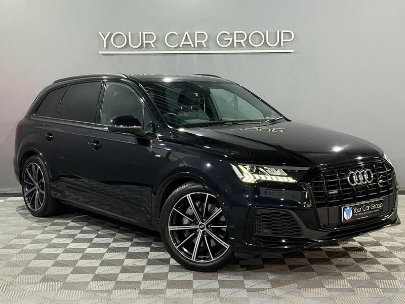 Used Audi Q7 Black Edition 340 HP (250 kW) 2021 Black SUV
