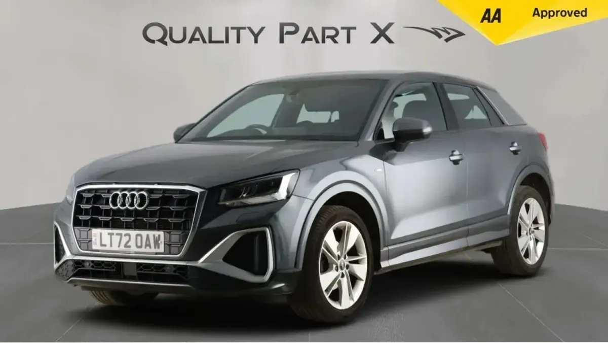 Begagnad Audi Q2 S-Line 2022 Grå SUV