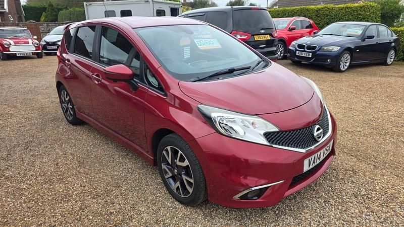 Używany Nissan Note S 98 KM (72 kW) 2014 Czerwony Hatchback