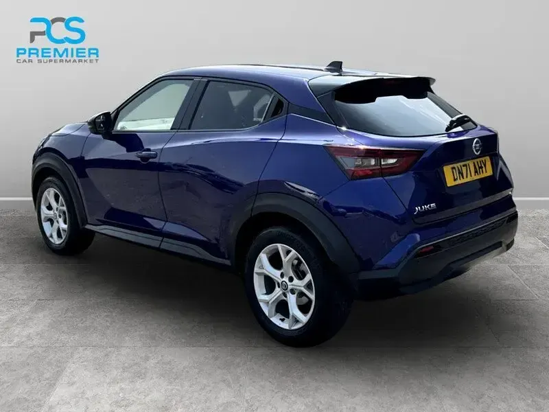 Used Nissan Juke N-Connecta 114 HP (83 kW) 2021 Blue SUV