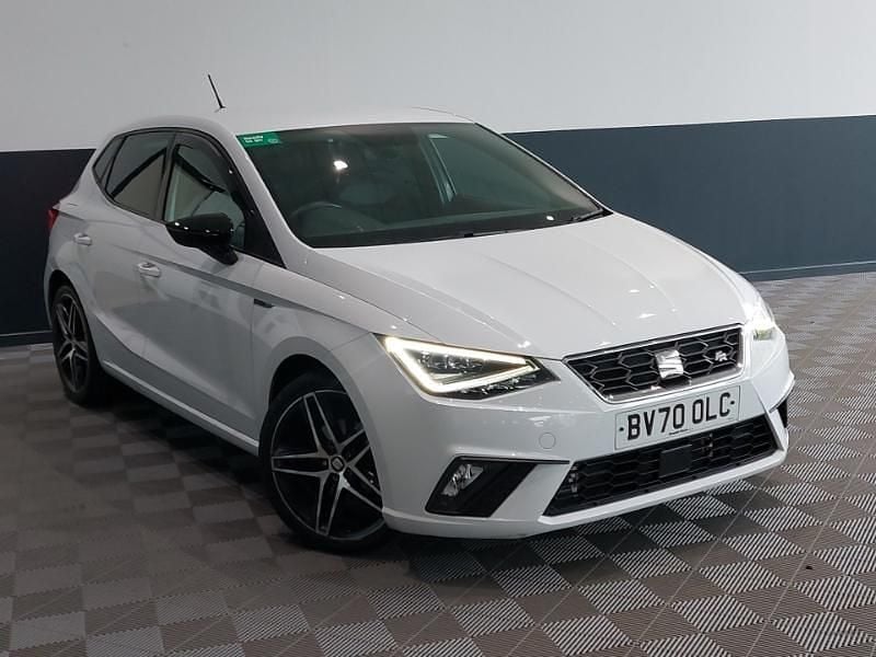 Used Seat Ibiza FR Sport 115 HP (84 kW) 2020 White Hatchback