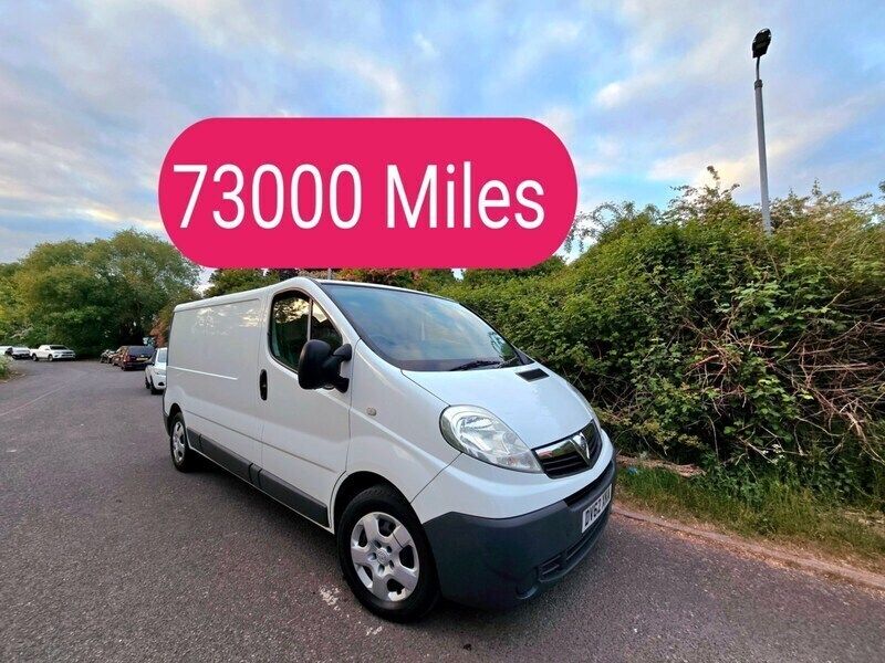 White Used 2012 Vauxhall Vivaro Van | £3,795 (Super price) - Image 1/4