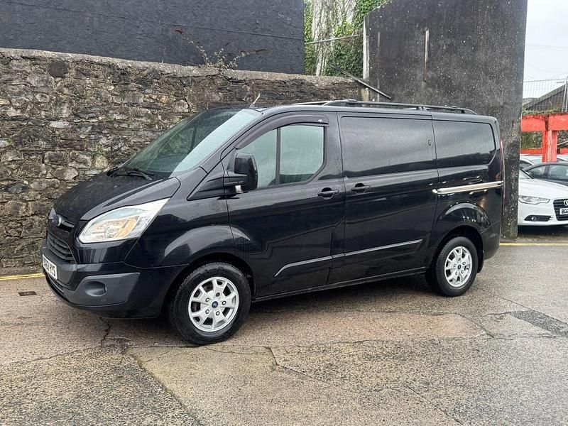 Black Used 2013 Ford Transit Custom Limited Van | £8,495 (Fair price) - Image 1/4