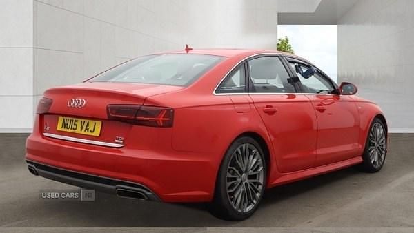 Used Audi A6 S-Line 190 HP (139 kW) 2015 Red Sedan