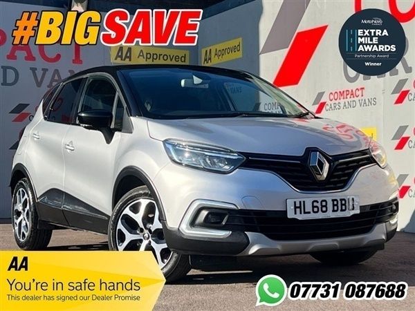 Silver Used 2019 Renault Captur GT-Line SUV | £9,995 (A bit pricey) - Image 1/1