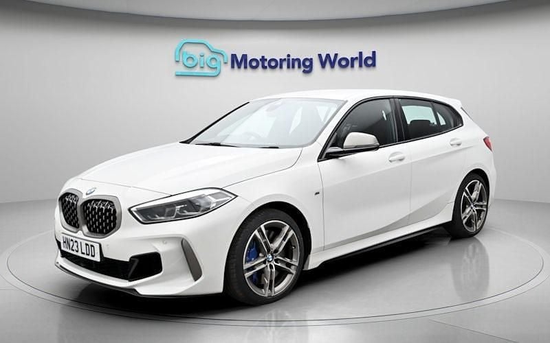 Used BMW M135 306 HP (225 kW) 2023 White Hatchback