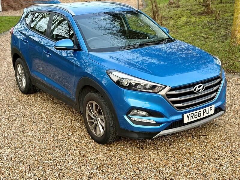 Used Hyundai Tucson SE 2016 Blue SUV