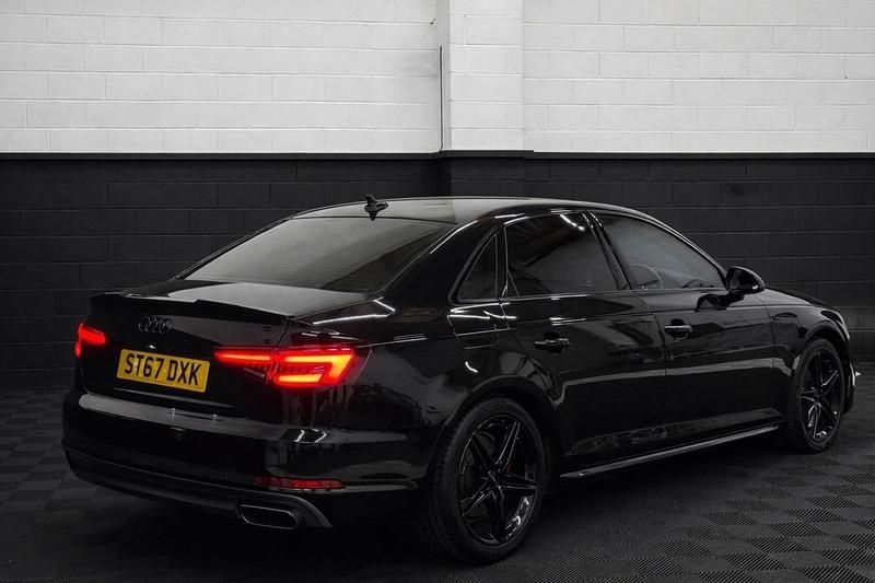 Used Audi A4 S-Line 150 HP (110 kW) 2017 Black Sedan
