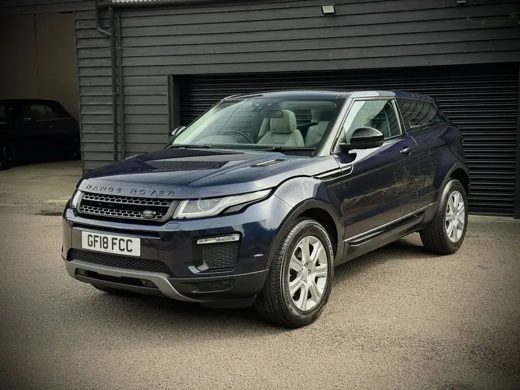 Used Land Rover Range Rover evoque SE 180 HP (132 kW) 2018 Blue Coupe
