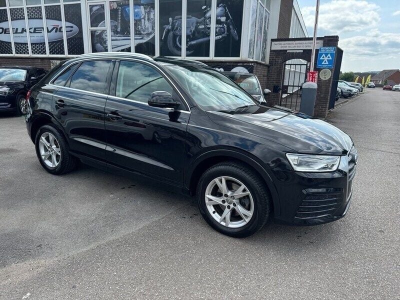 Black Used 2017 Audi Q3 Sport SUV | £12,190 (Good price) - Image 1/3