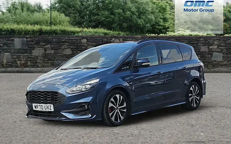 Used Ford S-MAX ST-Line 190 HP (139 kW) 2021 Blue MPV