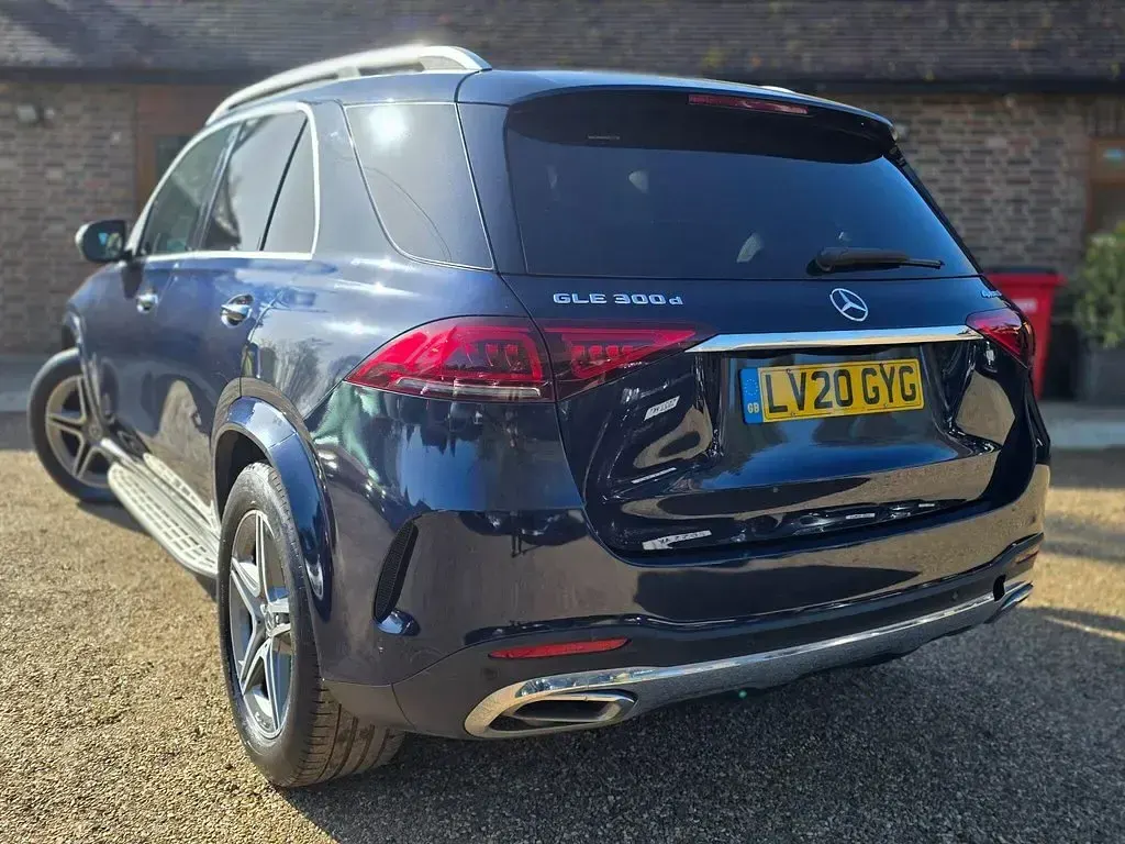 Used Mercedes GLE300 AMG line 2020 Blue SUV