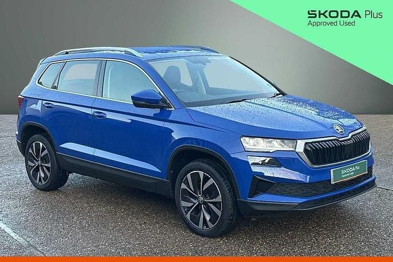 Used Skoda Karoq SE L 85 HP (62 kW) 2022 Energy blue SUV