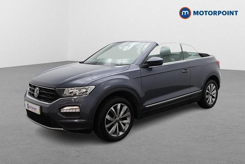 Used VW T-Roc Cabriolet Design 110 HP (80 kW) 2021 Grey Cabriolet